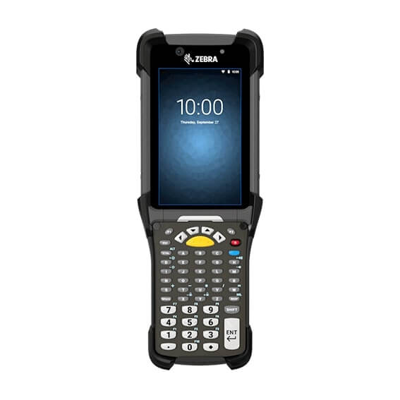 「MC9300」外観：大型タッチスクリーンとキーパッド