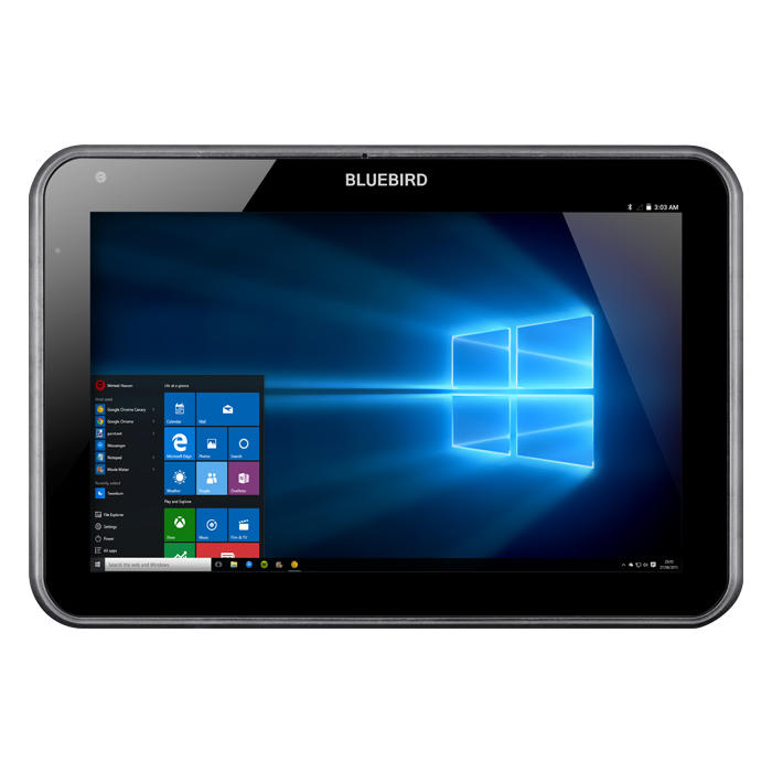 堅牢性に優れた業務用タブレット「RT101」